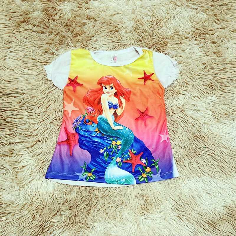 Blusa Feminina Sublimada Infantil