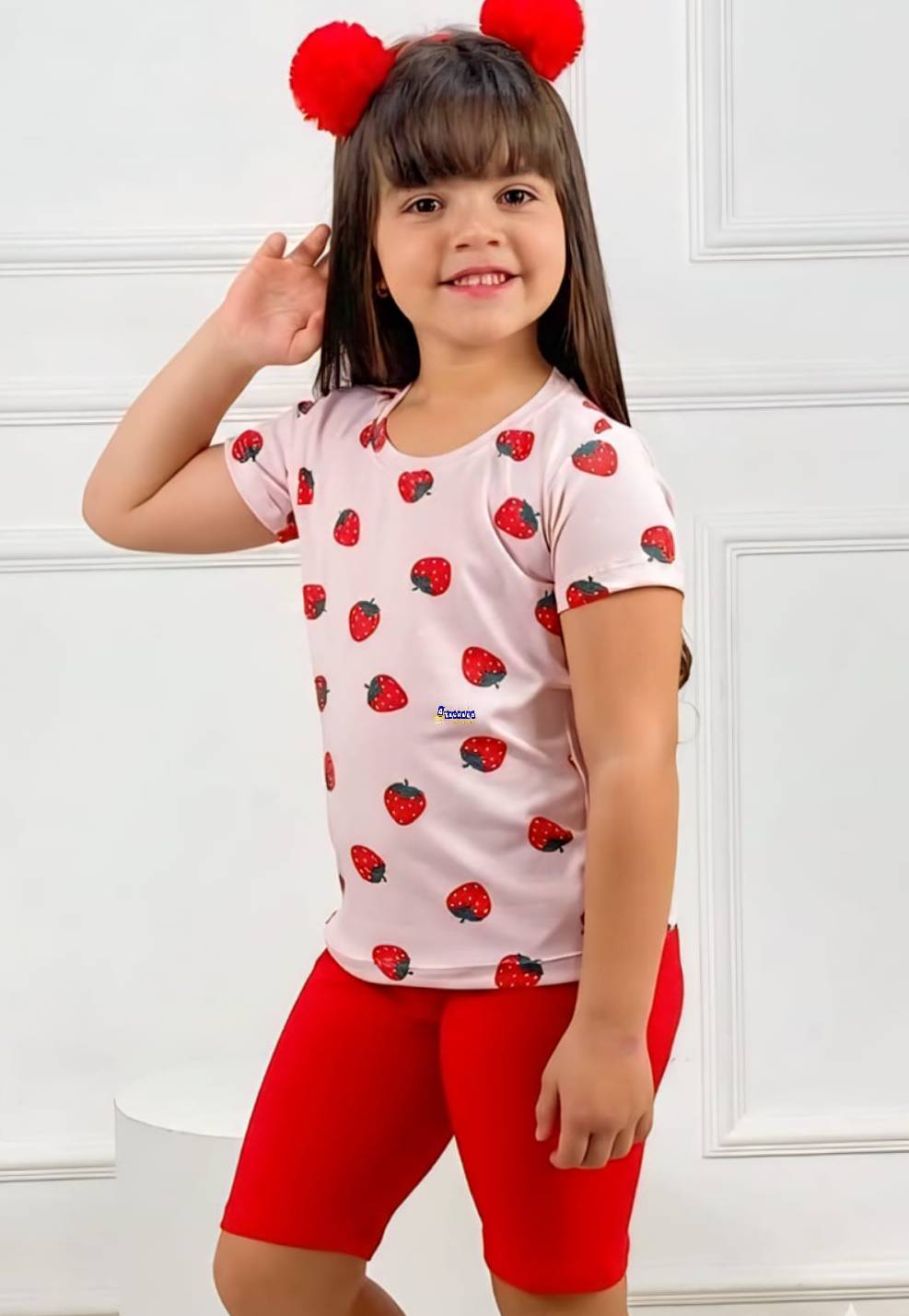 Tshirt Feminina Infantil Estampada