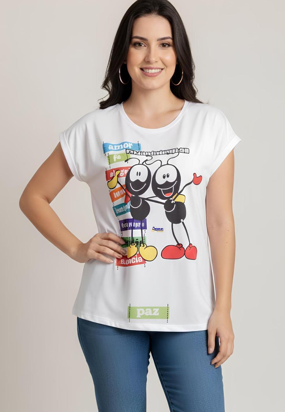 Blusas Estampas Evangêlicas