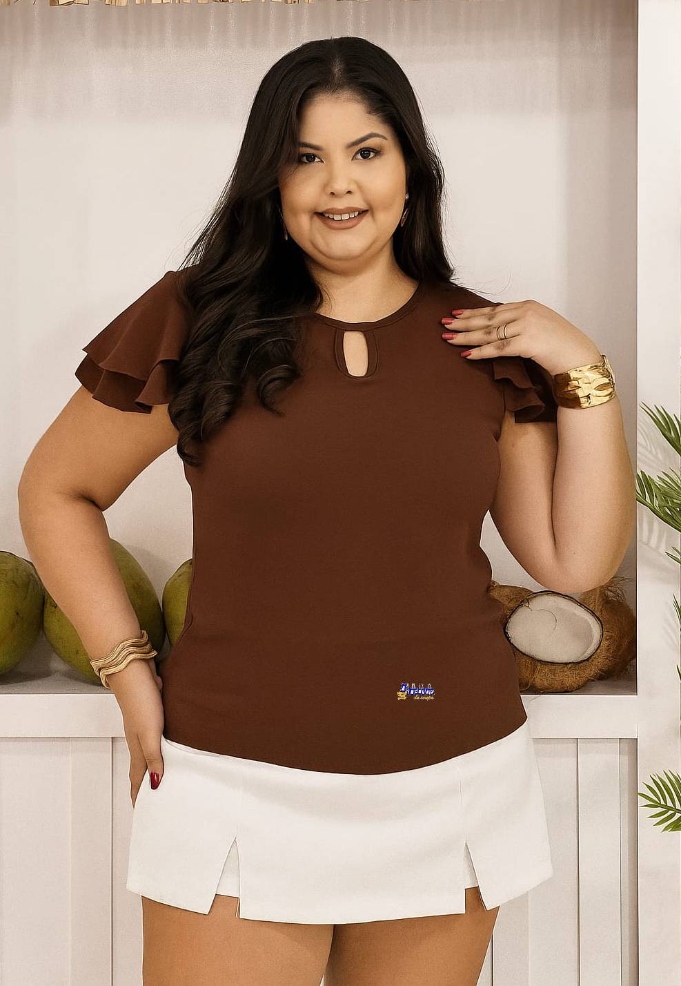 Blusas Feminina Crepe Evangélica