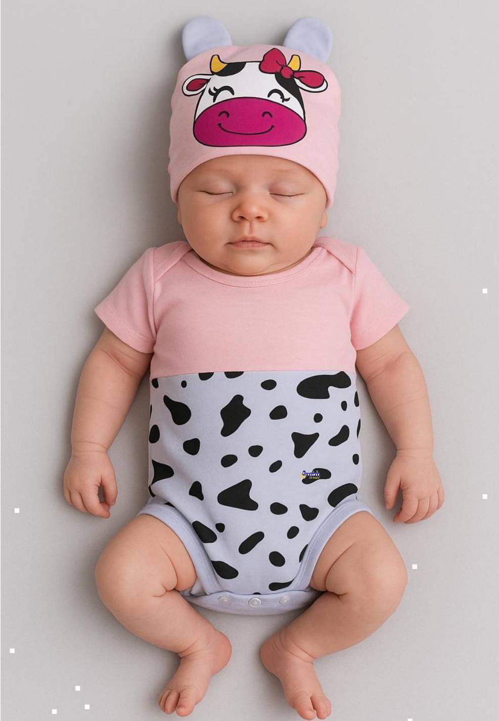 Body Bebê Menina Touca Body Bebê Menina Touca