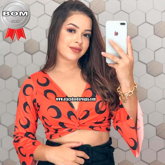 Cropped Manga Longa M Cropped Manga Longa M