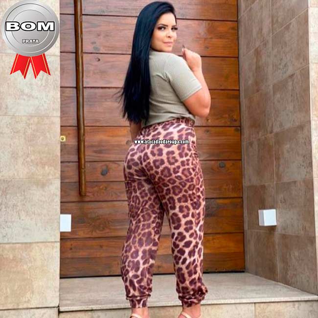 Calça Jogger de Malha M Calça Jogger de Malha M