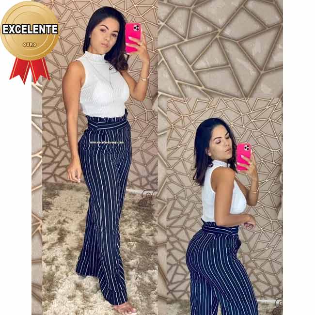 Calça Social Crepe P/M/G/GG Calça Social Crepe P/M/G/GG