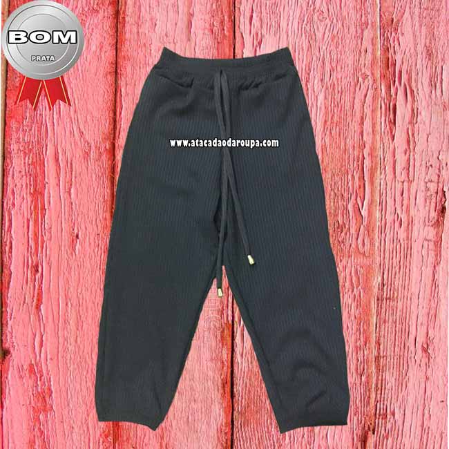 Calça Infantil Malha Canelada 2 a 6 Anos Calça Infantil Malha Canelada 2 a 6 Anos
