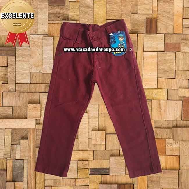 Calças Infantil Brim com Regulador Calças Infantil Brim com Regulador