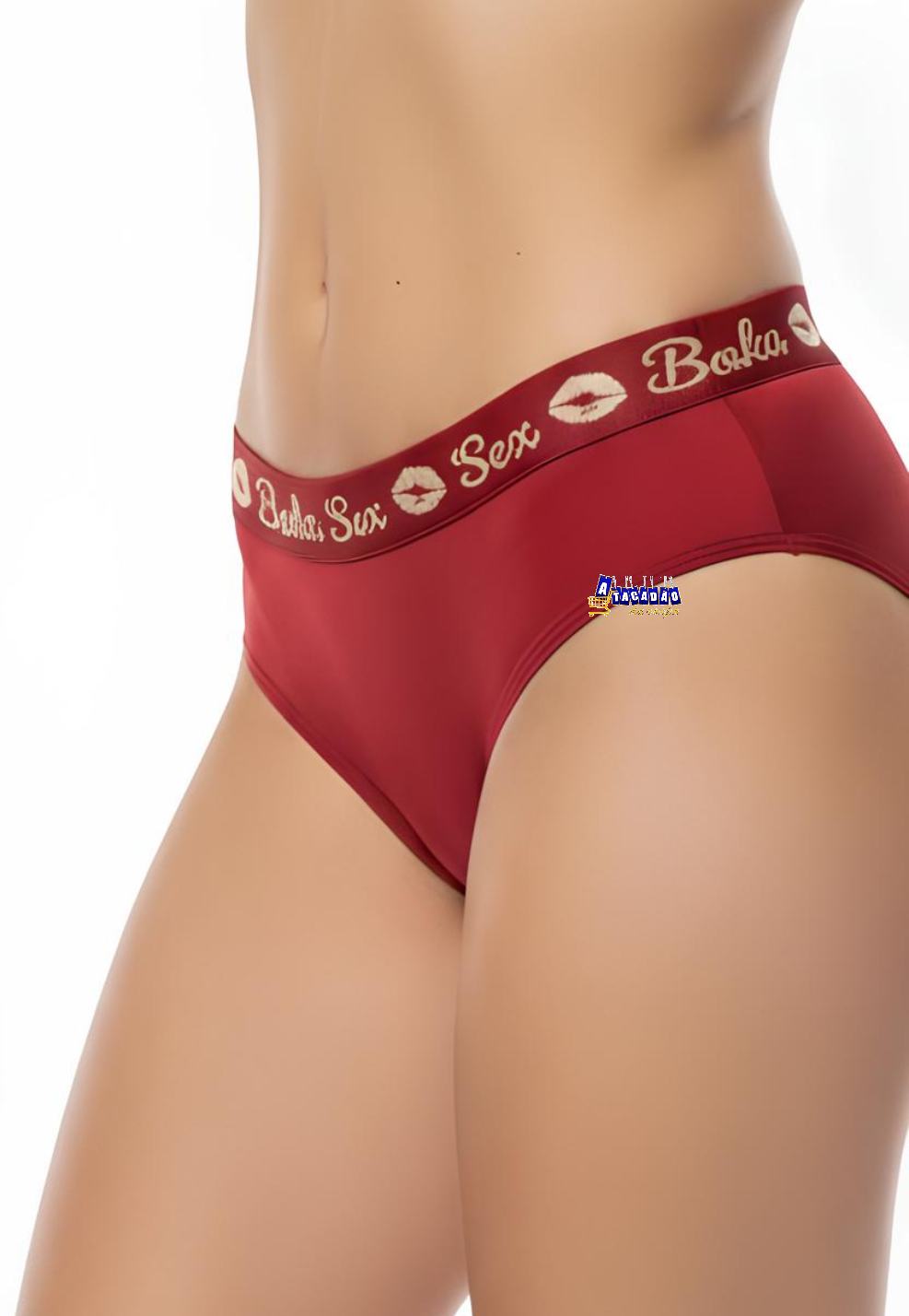 Calcinha Microfibra Com Cos Elastico Calcinha Microfibra Com Cos Elastico