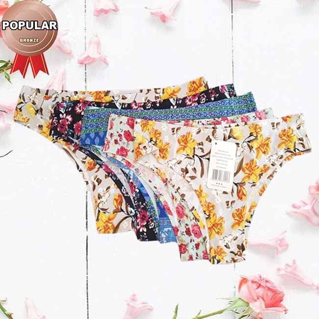Calçinha Sem Costura Estampada Calçinha Sem Costura Estampada