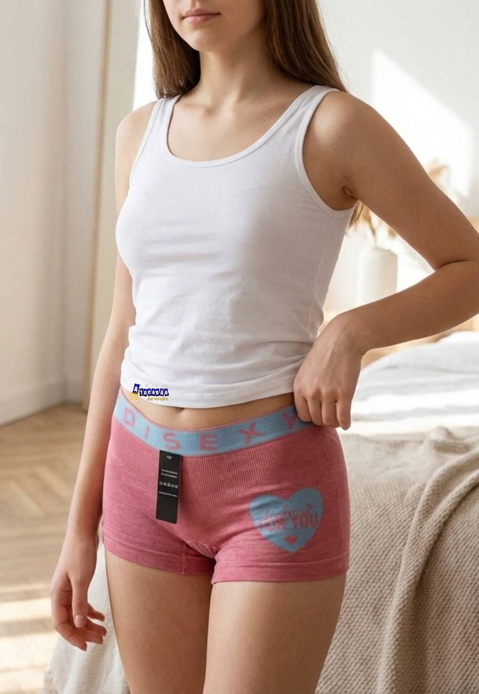 Calçinha Boxer Feminina