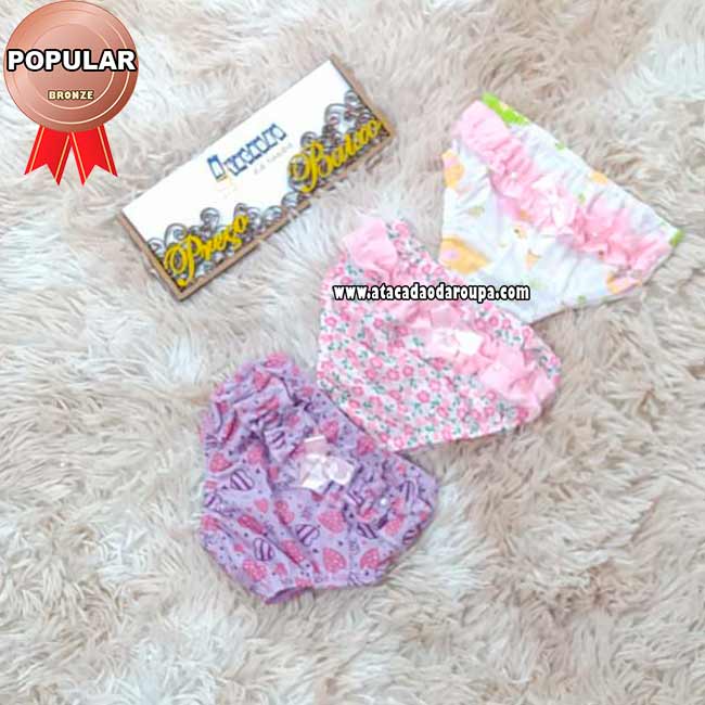 Calcinha Bunda Rica Estampada