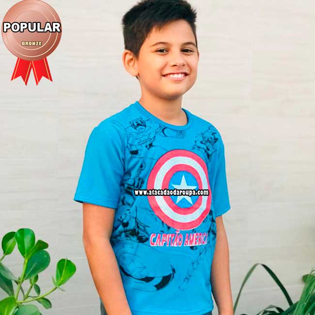 Camisa Viscolycra Infantil Camisa Viscolycra Infantil