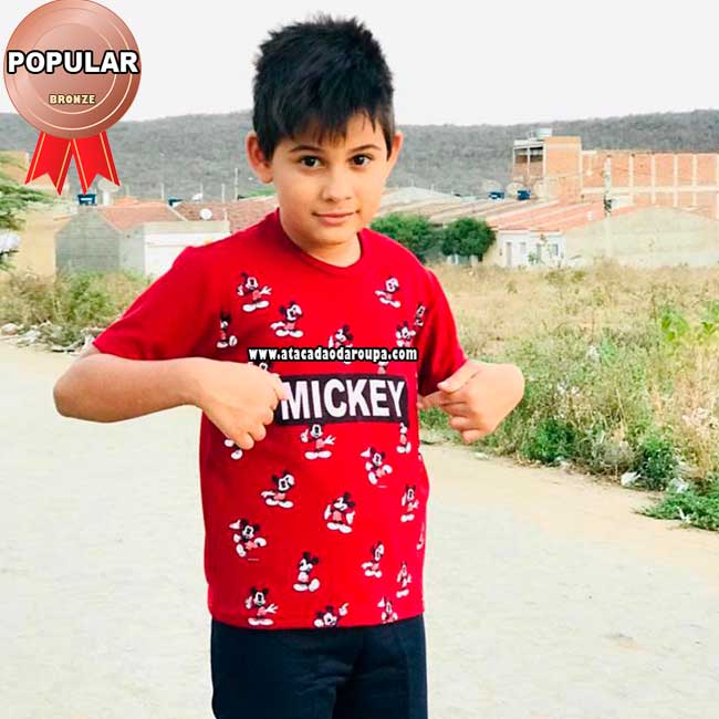 Camisa Viscolycra Infantil Camisa Viscolycra Infantil