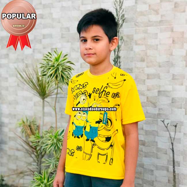 Camisa Viscolycra Infantil Camisa Viscolycra Infantil