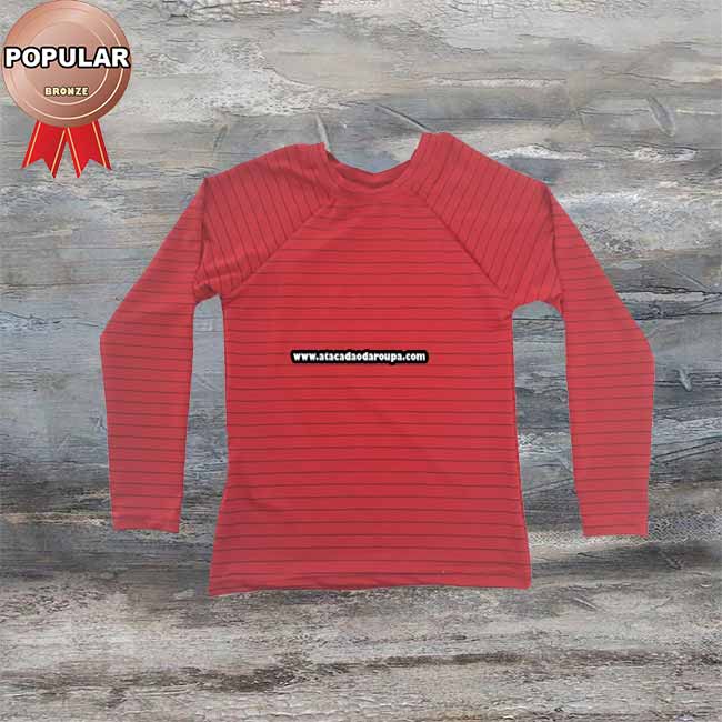 Camisa Infantil Proteção UV 4 a 6 Anos Camisa Infantil Proteção UV 4 a 6 Anos