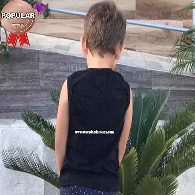 Regata Algodão Infantil 2 a 4 Anos Regata Algodão Infantil 2 a 4 Anos