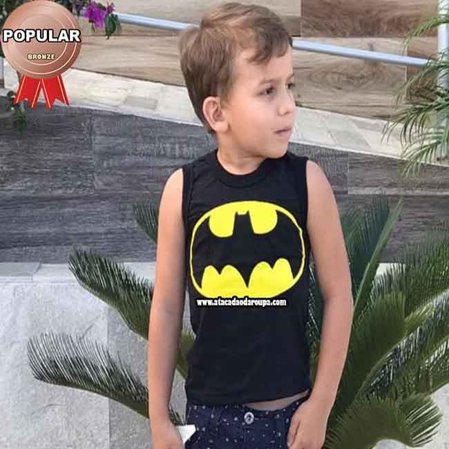 Regata Algodão Infantil 2 a 4 Anos Regata Algodão Infantil 2 a 4 Anos