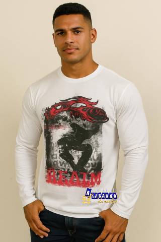 Camisa Manga Longa Algodão
