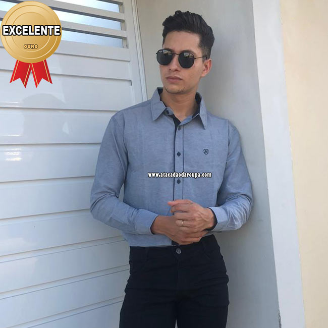 Camisa Manga Longa Social