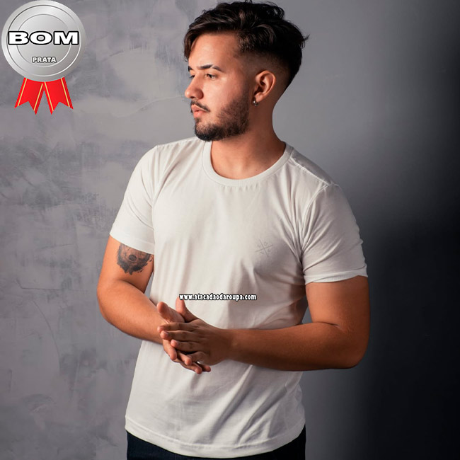 Camisas Masculina Malha Menegotti Fio 30 P/M/G Camisas Masculina Malha Menegotti Fio 30 P/M/G