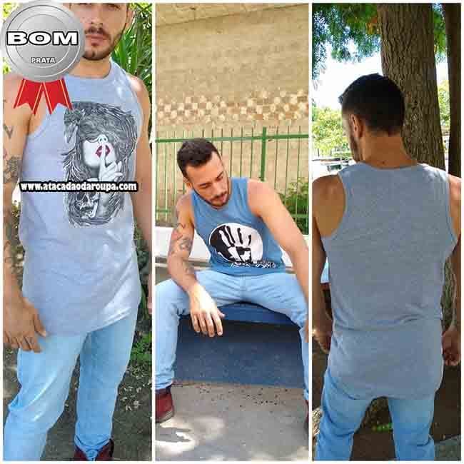 Camisa Regata Longline Camisa Regata Longline
