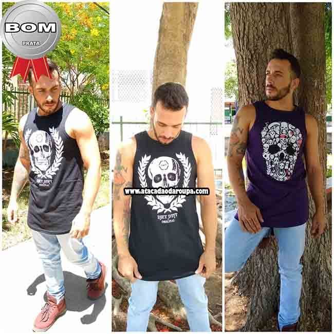 Camisa Regata Longline Camisa Regata Longline