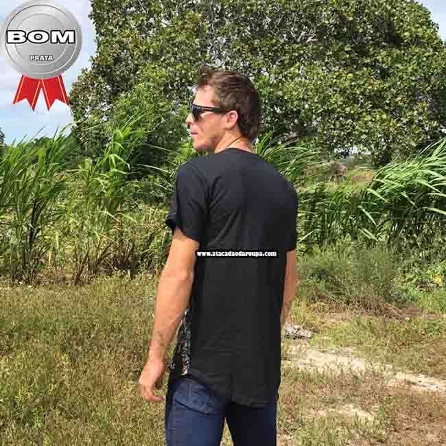 Camisa Longline Masculina Camisa Longline Masculina