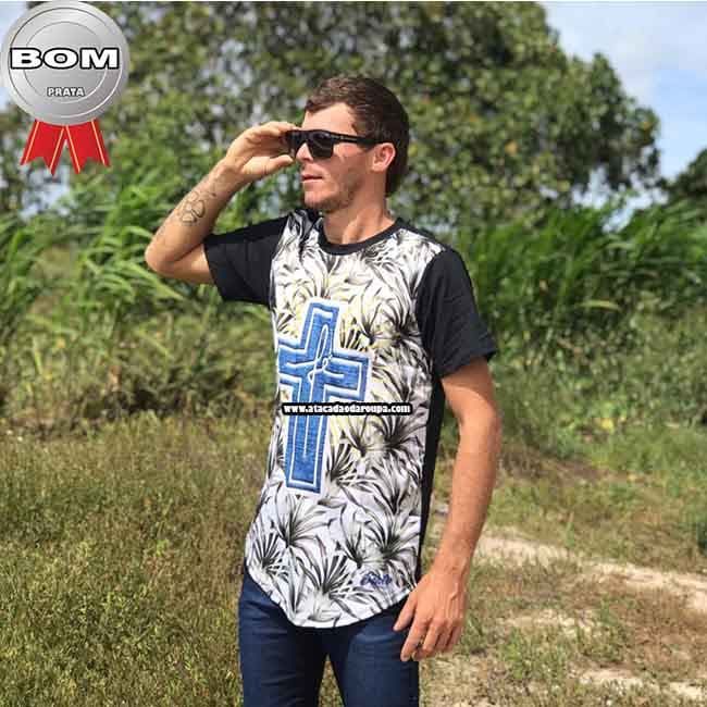Camisa Longline Masculina Camisa Longline Masculina