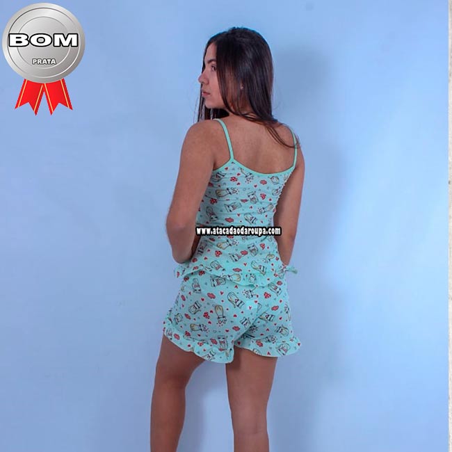 Short Dool Estampado Algodão P/M/G Short Dool Estampado Algodão P/M/G
