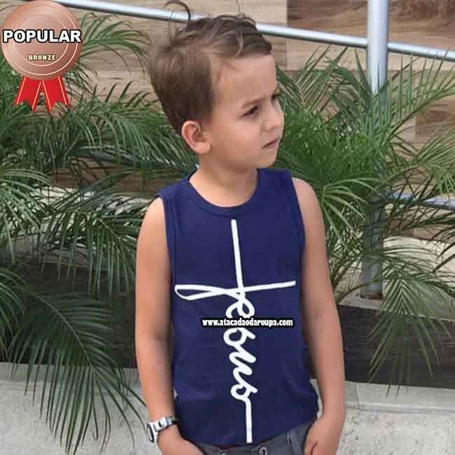 Camisa Infantil Moda Evangélica