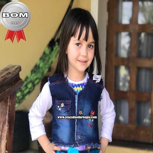 Colete Jeans Infantil Colete Jeans Infantil