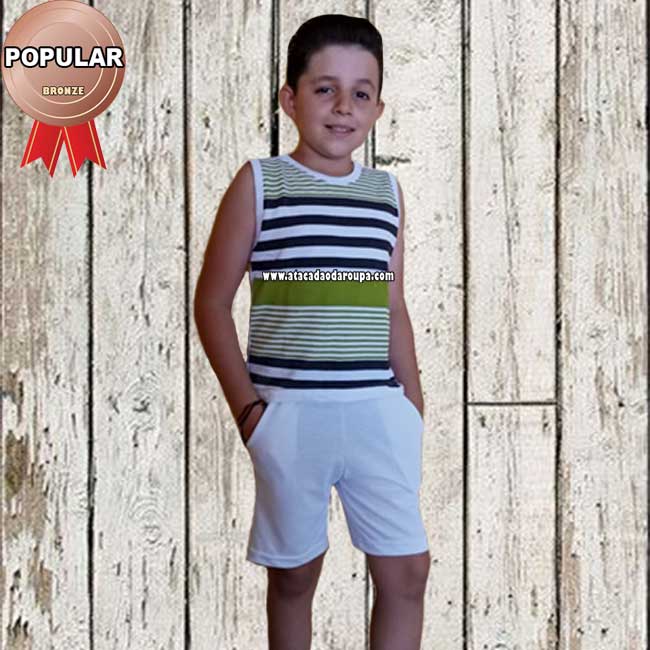 Conjunto Infantil Moletinho 6 a 9 Anos Conjunto Infantil Moletinho 6 a 9 Anos