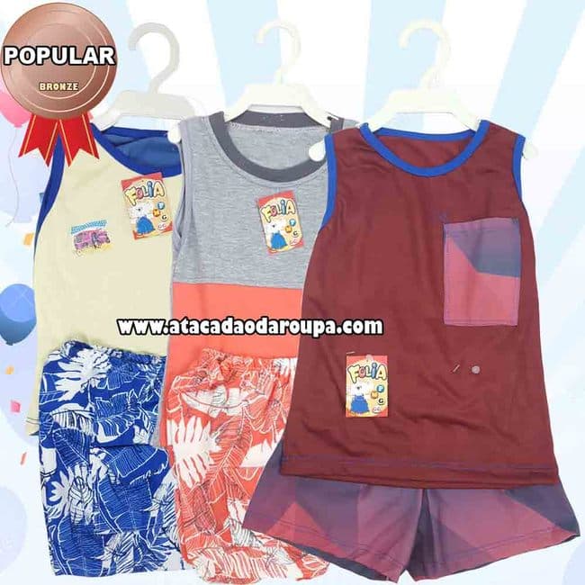 Conjuntinhos Cabidinhos Masculino RN