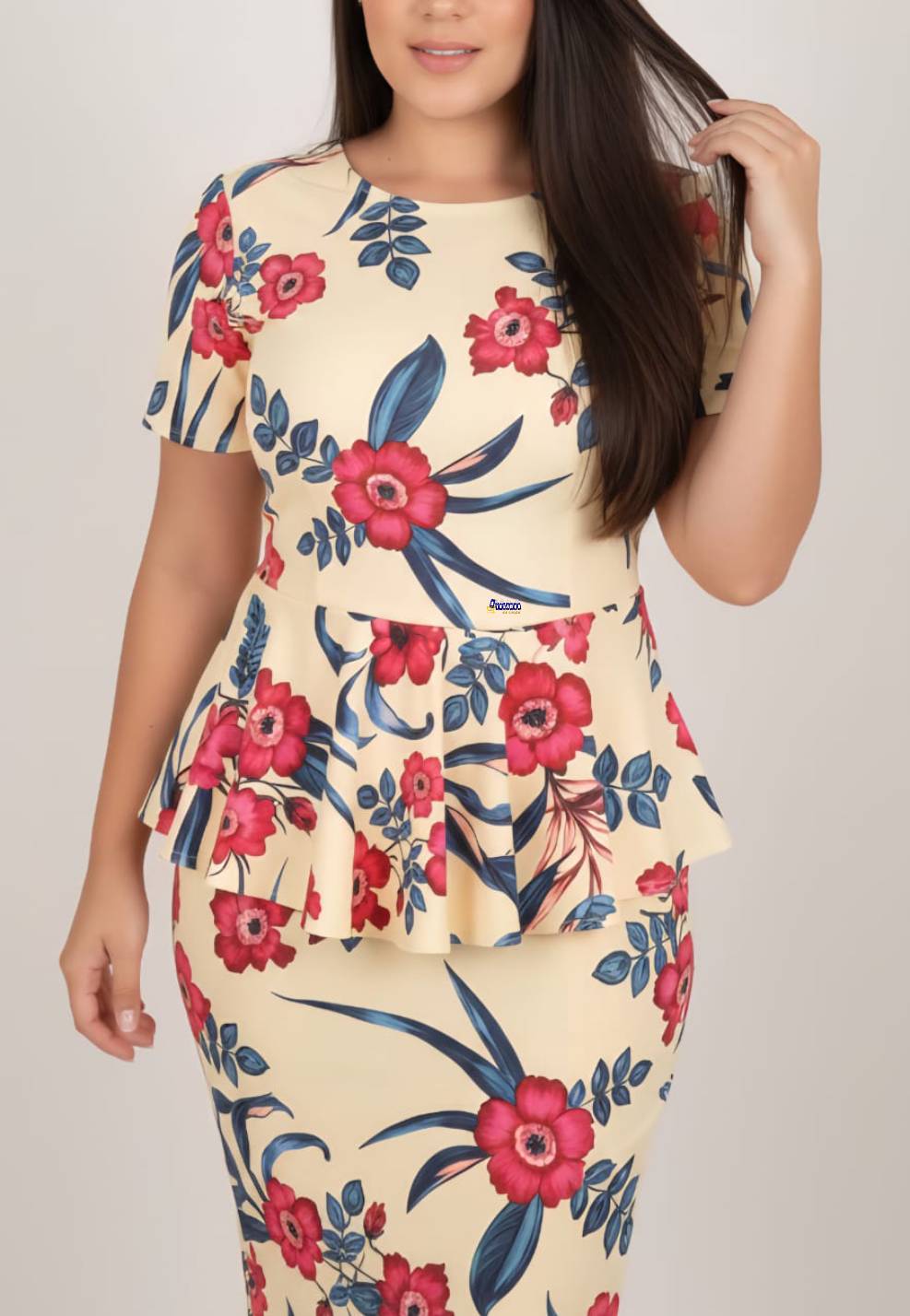 Conjuntos Peplum Moda Evangélica Conjuntos Peplum Moda Evangélica