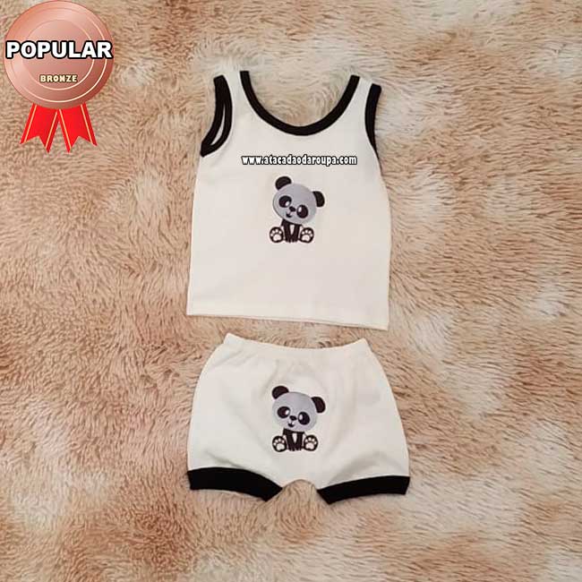 Conjunto Bebê Cós Elástico