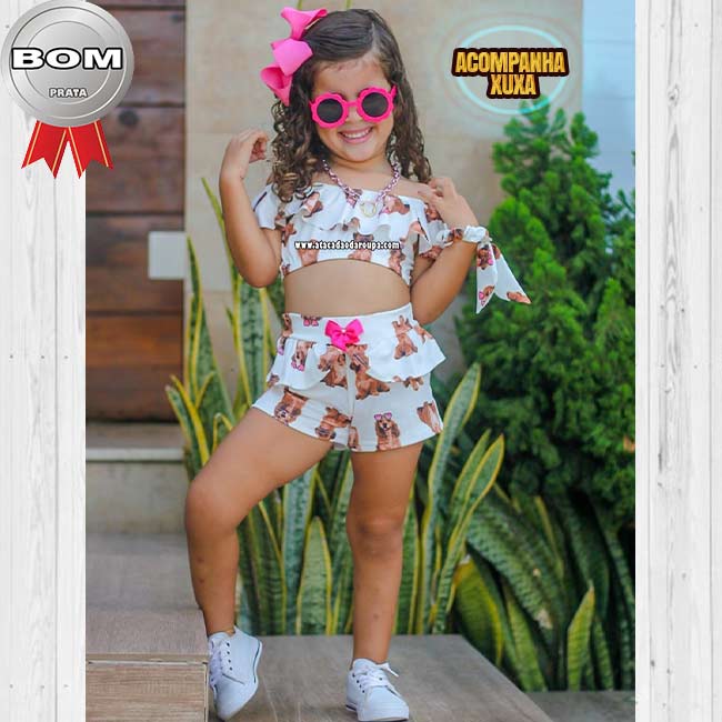 Conjuntos Infantil com Xuxa