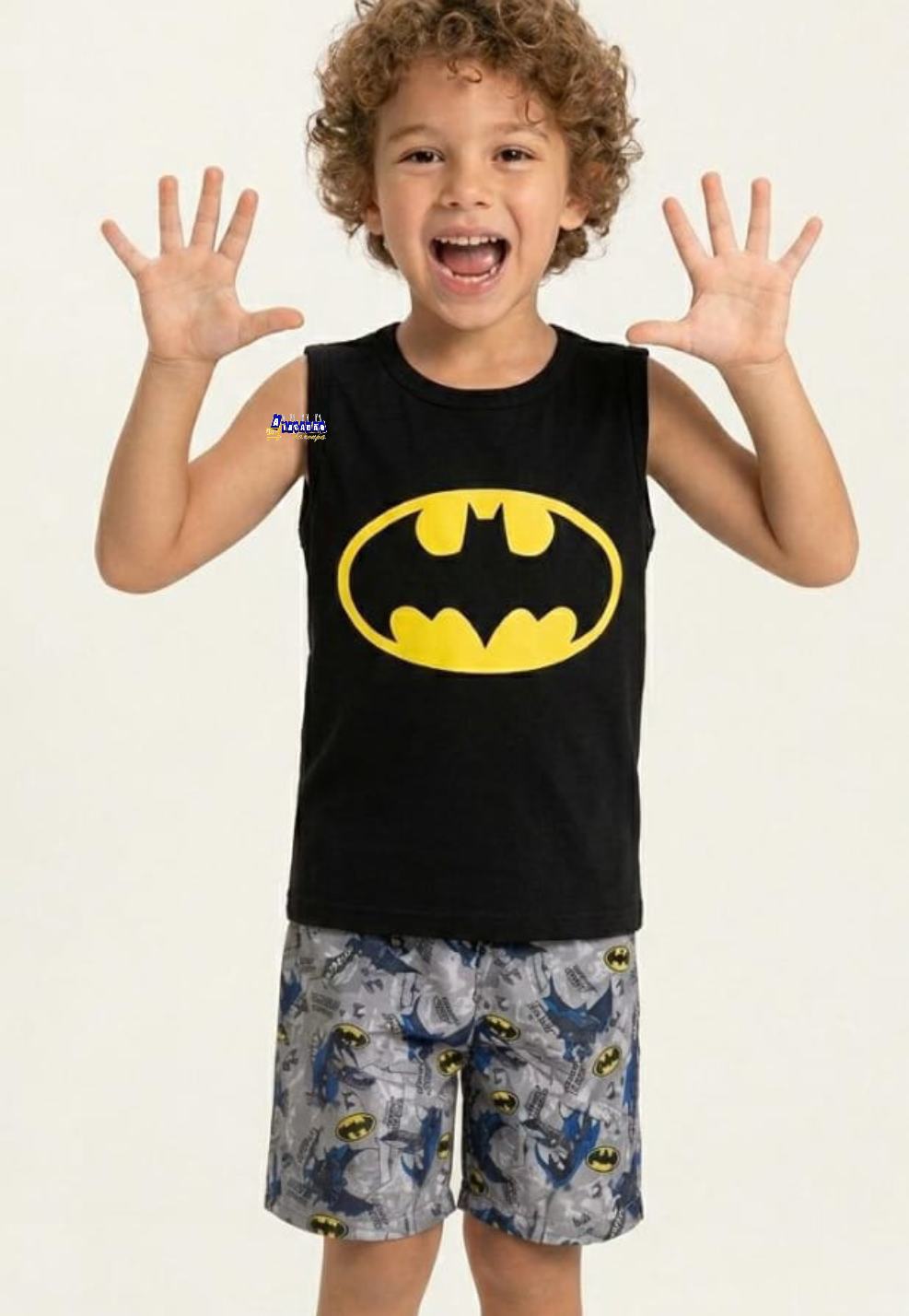Conjunto Regata e Short Personagens Conjunto Regata e Short Personagens