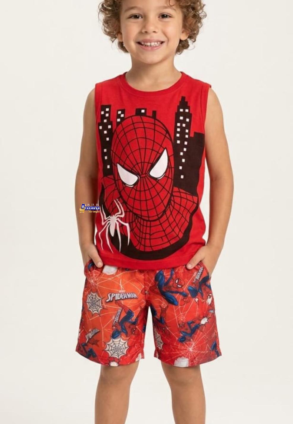 Conjunto Regata e Short Personagens