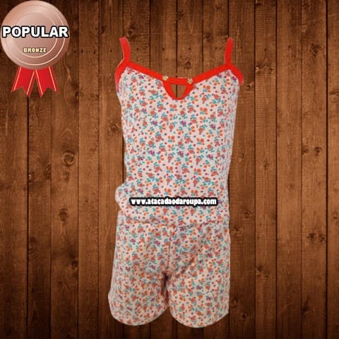 Macaquito Cotton Infantil 4 a 6 anos Macaquito Cotton Infantil 4 a 6 anos