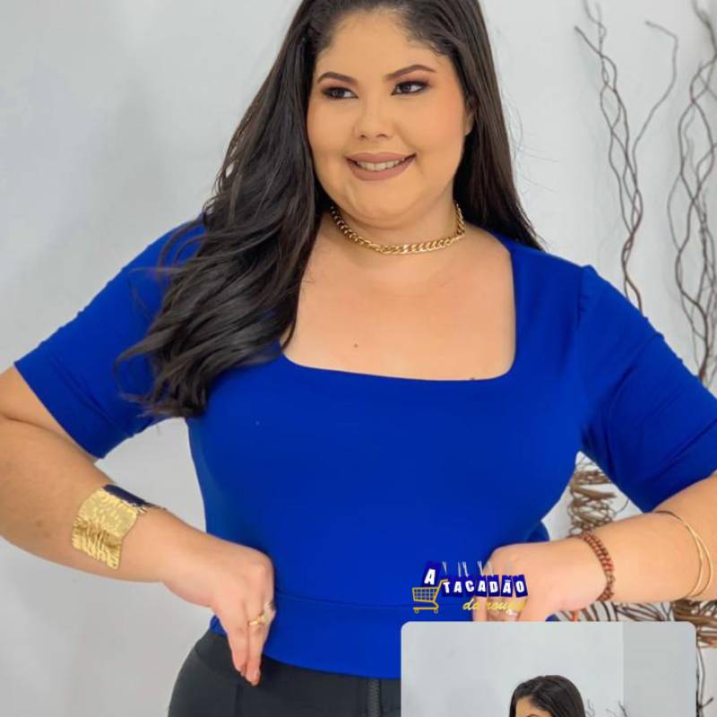 Cropped Plus Size Feminino Suede Cropped Plus Size Feminino Suede