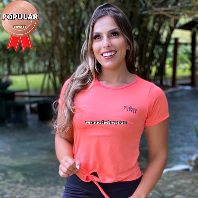 Blusas Lisas Fitness M/G Blusas Lisas Fitness M/G