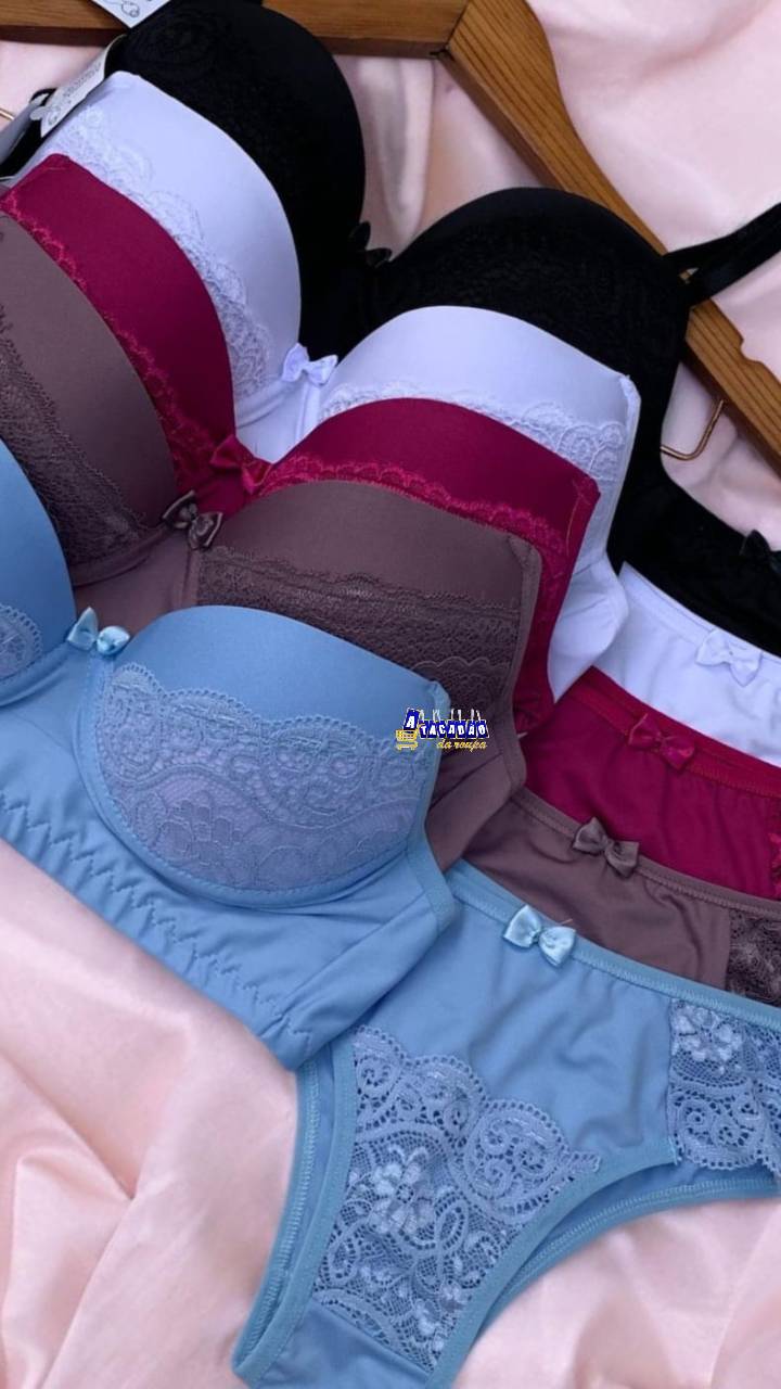 Conjunto Lingerie Poliamida Gabriela Conjunto Lingerie Poliamida Gabriela