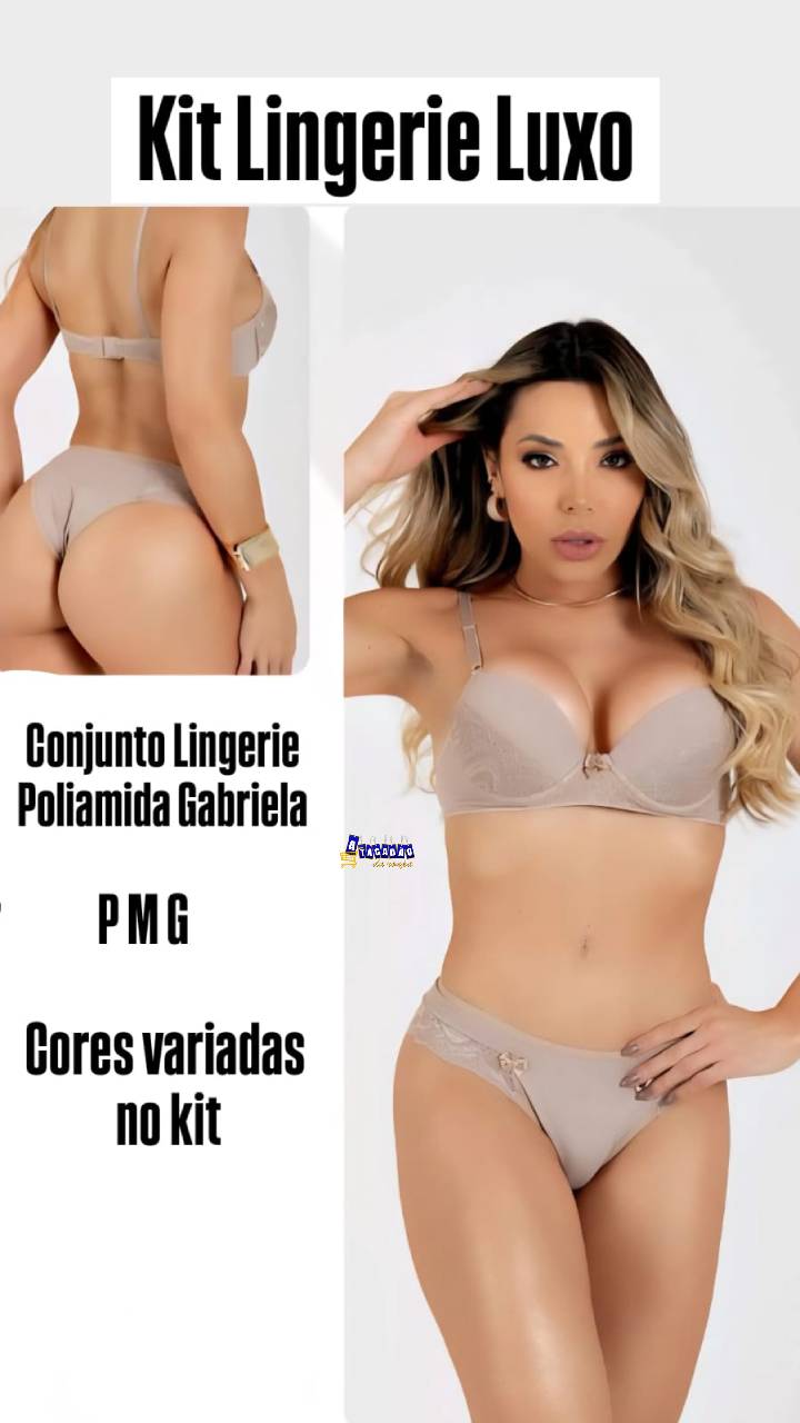Conjunto Lingerie Poliamida Gabriela Conjunto Lingerie Poliamida Gabriela