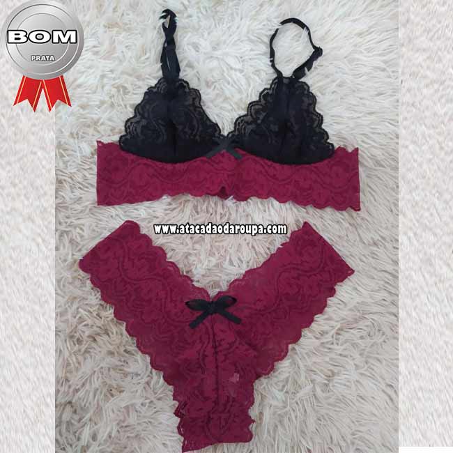 Lingerie Renda Várias Cores G Lingerie Renda Várias Cores G