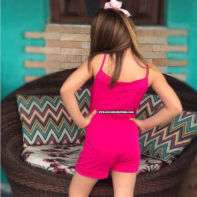 Macaquinho Infantil Liso 5 a 7 Anos Macaquinho Infantil Liso 5 a 7 Anos