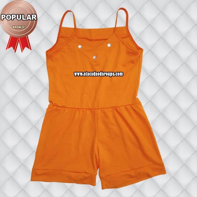 Macaquinho Infantil Liso 5 a 7 Anos Macaquinho Infantil Liso 5 a 7 Anos