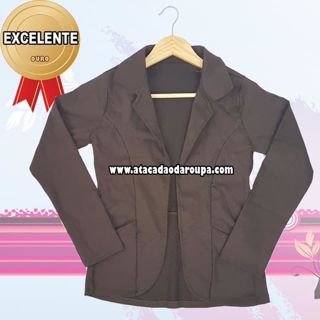 Blazer Feminino Longo M Blazer Feminino Longo M