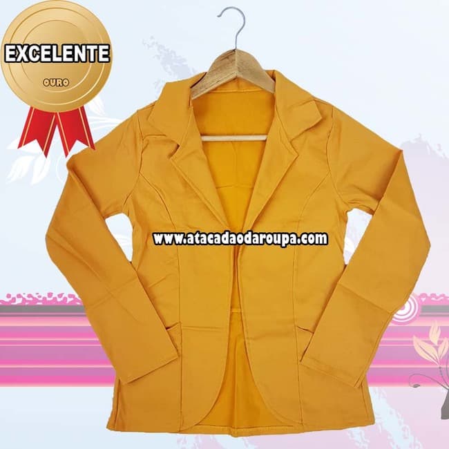 Blazer Feminino Longo M Blazer Feminino Longo M