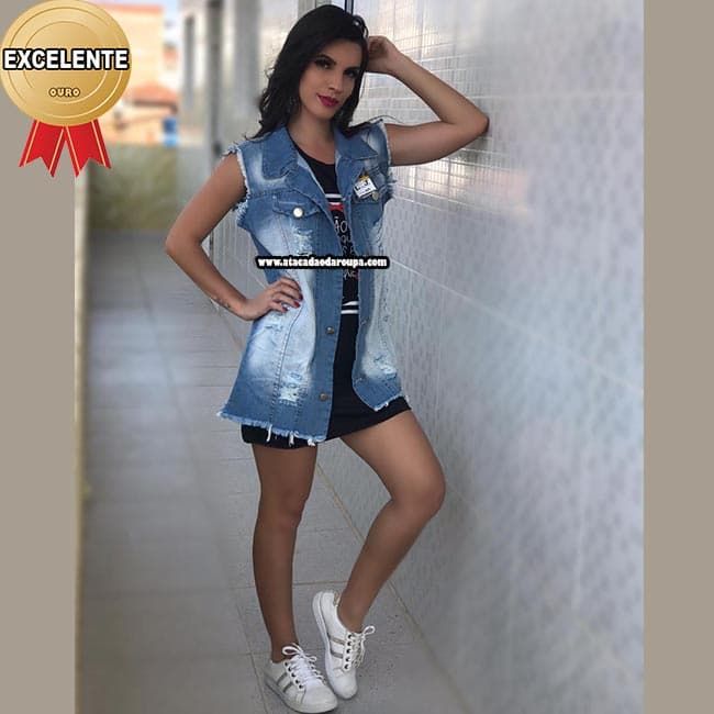 Maxi Colete Jeans Maxi Colete Jeans