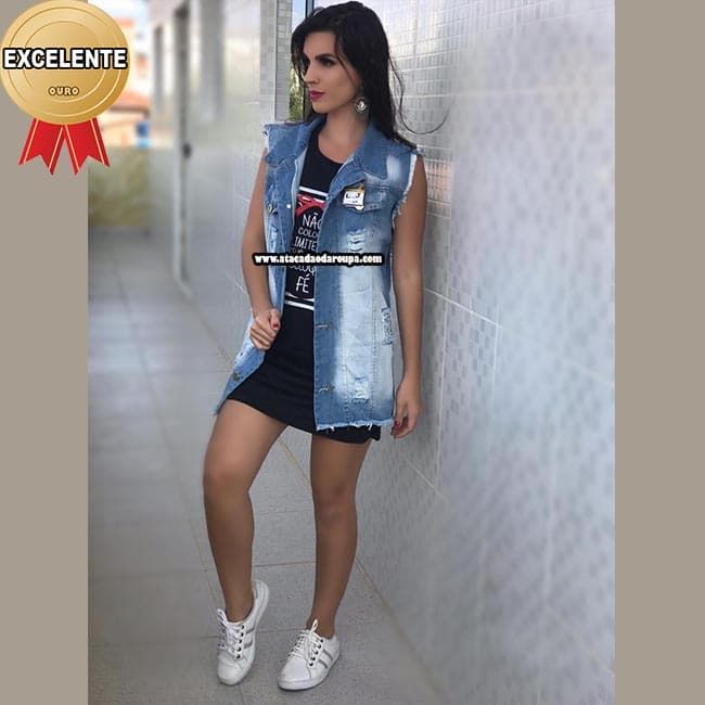 Maxi Colete Jeans Maxi Colete Jeans