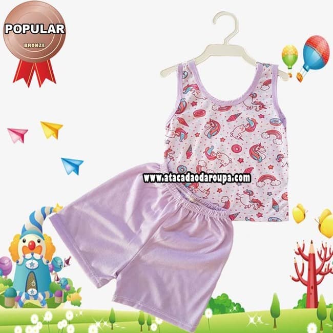 Camiseta com Shortinho 6 a 12 meses Camiseta com Shortinho 6 a 12 meses
